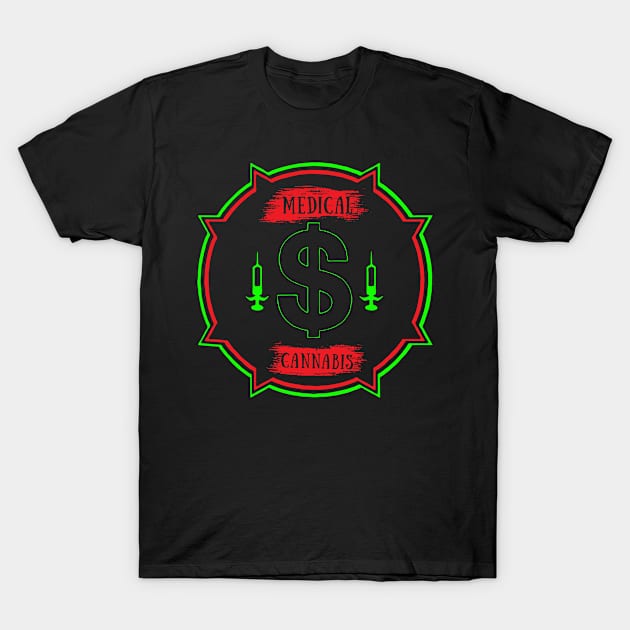 MEDICAL CANNABIS T-Shirt by partjay